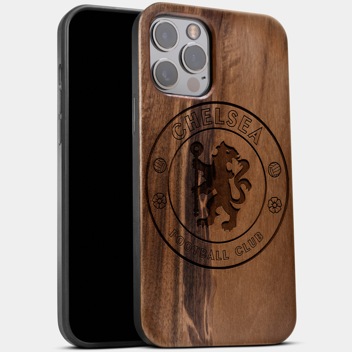 Walnut Wood Las Vegas Raiders iPhone 13 Pro Case - MagSafe® Compatible  iPhone 13 Pro Cover - Custom Las Vegas Raiders Gift