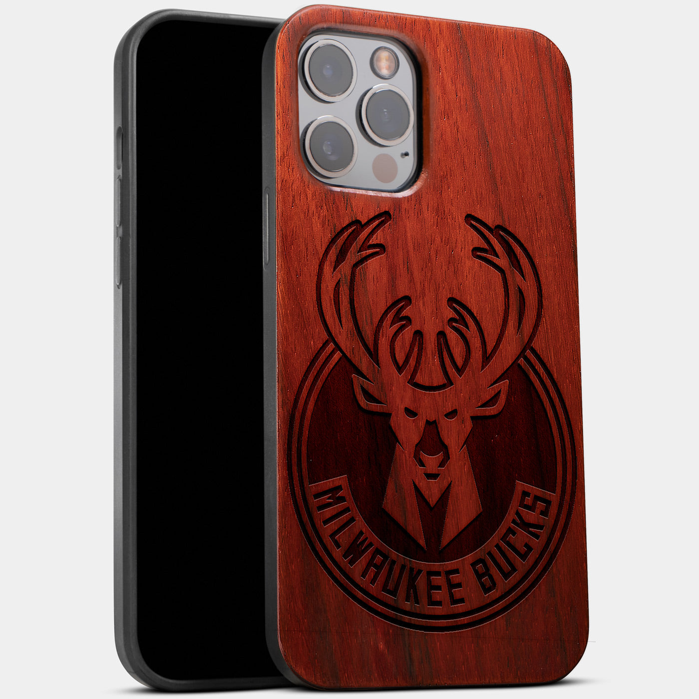 Walnut Wood Kansas City Chiefs iPhone 13 Pro Max Case - MagSafe® Compatible  iPhone 13 Pro Max Cover - Custom Kansas City Chiefs Gift