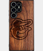 Best Wood Baltimore Orioles Samsung Galaxy S24 Ultra Case - Custom Engraved Cover - Engraved In Nature