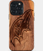 Custom Baltimore Ravens iPhone 15/15 Pro/15 Pro Max/15 Plus Case - Wood Ravens Cover - Eco-friendly Baltimore Ravens iPhone 15 Case - Carved Wood Custom Baltimore Ravens Gift For Him - Monogrammed Personalized iPhone 15 Cover By Engraved In Nature