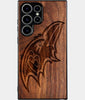 Best Wood Baltimore Ravens Samsung Galaxy S24 Ultra Case - Custom Engraved Cover - Engraved In Nature