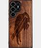 Best Wood Buffalo Bills Samsung Galaxy S24 Ultra Case - Custom Engraved Cover - Engraved In Nature