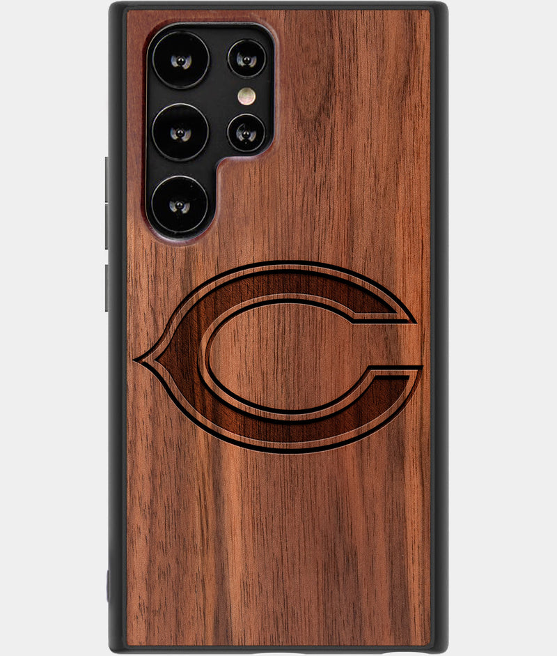 Wood Chicago Bears IPhone 13 Mini Case Custom Chicago Bears