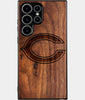 Best Wood Chicago Bears Samsung Galaxy S24 Ultra Case - Custom Engraved Cover - Engraved In Nature