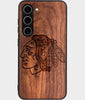 Best Wood Chicago Blackhawks Samsung Galaxy S24 Case - Custom Engraved Cover - Engraved In Nature