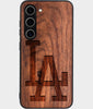 Best Wood Los Angeles Dodgers Galaxy S24 Case - Custom Engraved Cover - Cover Classic - Engraved In Nature