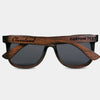 Cleveland Ohio Wood Sunglasses with custom engraving. Custom Cleveland Ohio Gifts For Men -  Sustainable Cleveland Ohio eco friendly products - Personalized Cleveland Ohio Birthday Gifts - Unique Cleveland Ohio travel Souvenirs and gift shops. Cleveland Ohio Wayfarer Eyewear and Shades 