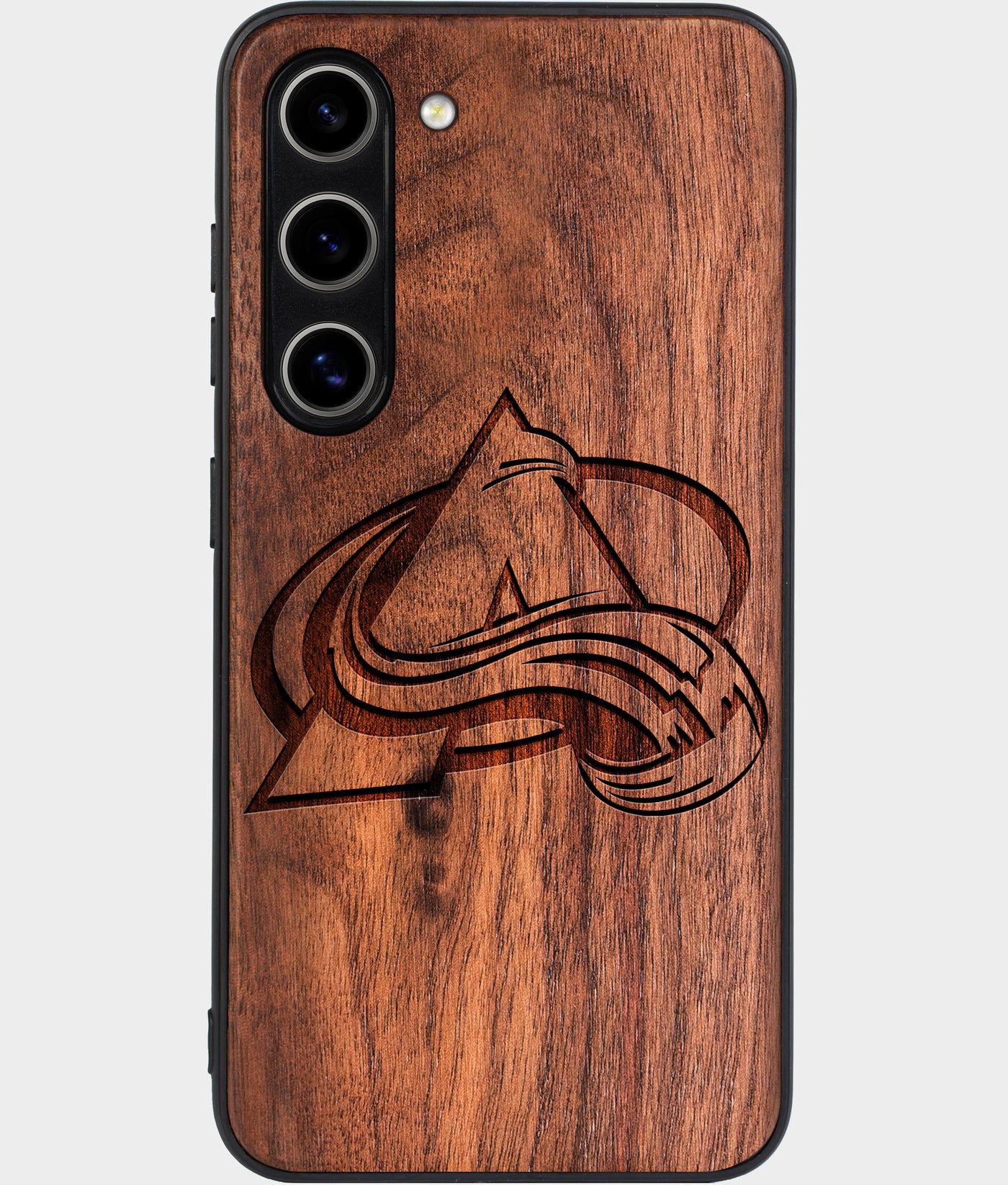 Best Wood Colorado Avalanche Samsung Galaxy S24 Plus Case - Custom Engraved Cover - Engraved In Nature