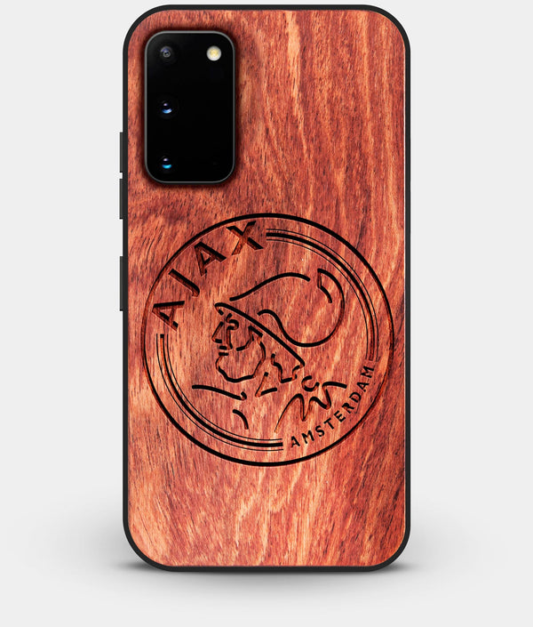 Best Custom Engraved Wood AFC Ajax Galaxy S20 Case - Engraved In Nature