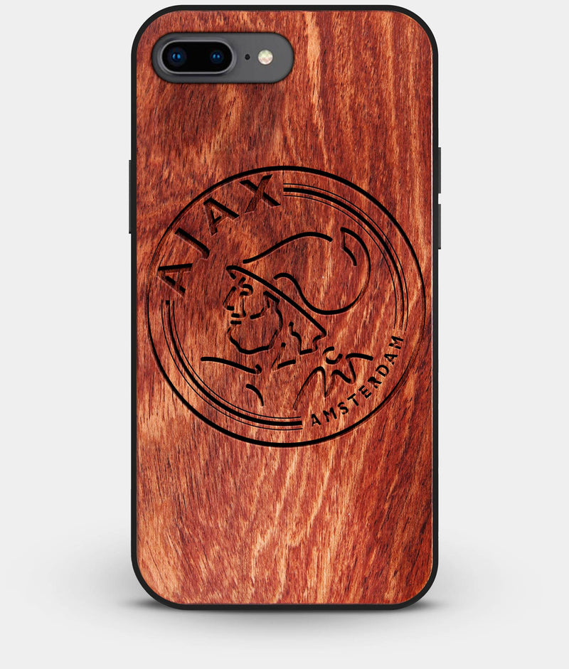 Best Custom Engraved Wood AFC Ajax iPhone 8 Plus Case - Engraved In Nature