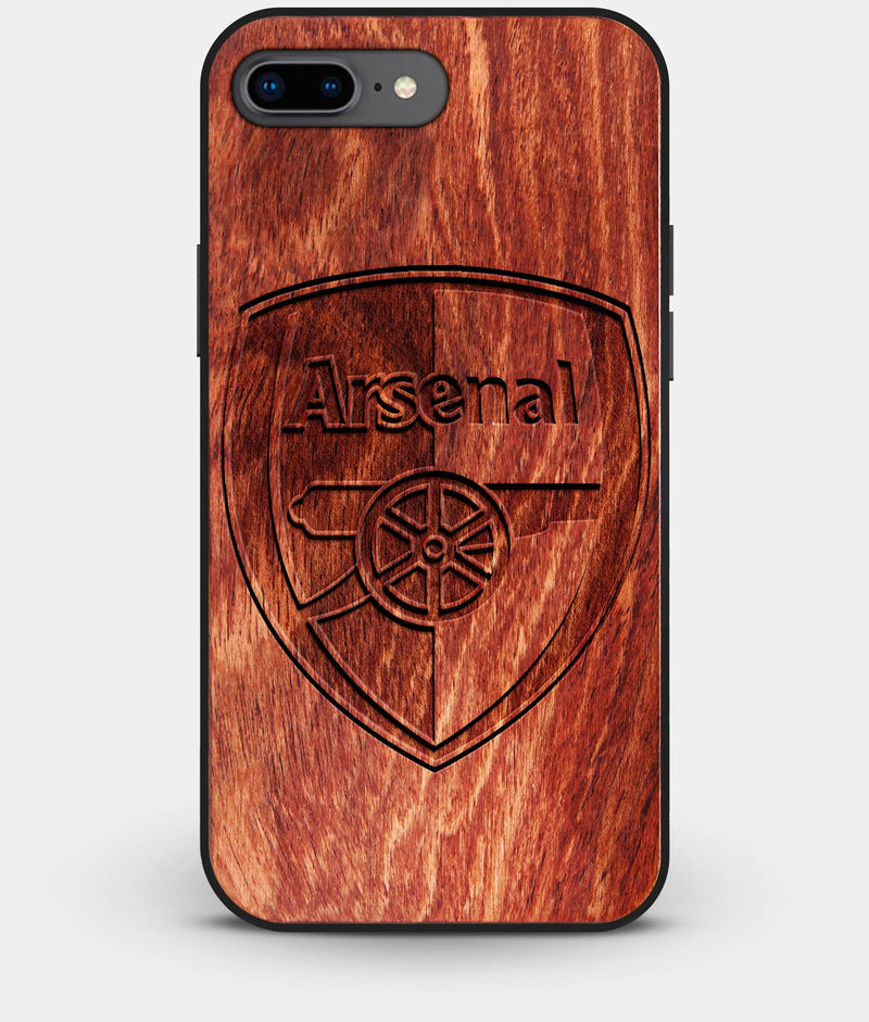 Best Custom Engraved Wood Arsenal F.C. iPhone 7 Plus Case - Engraved In Nature