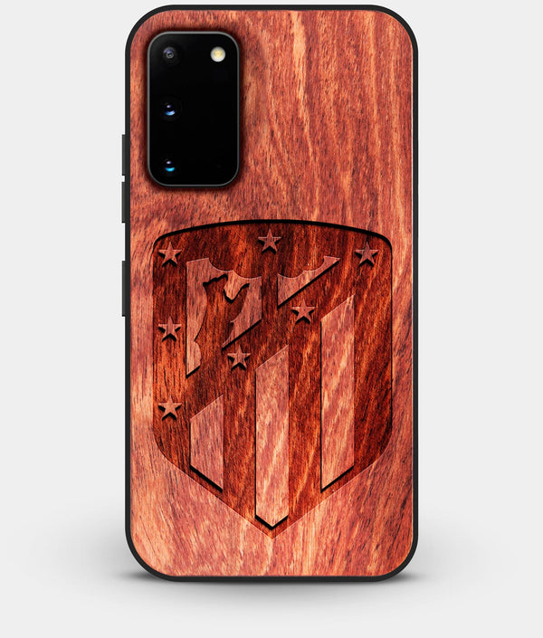 Best Custom Engraved Wood Atletico Madrid Galaxy S20 Case - Engraved In Nature