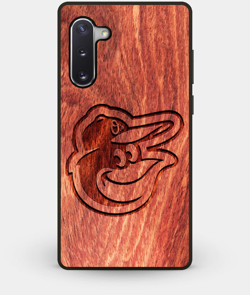 Best Custom Engraved Wood Baltimore Orioles Note 10 Case - Engraved In Nature