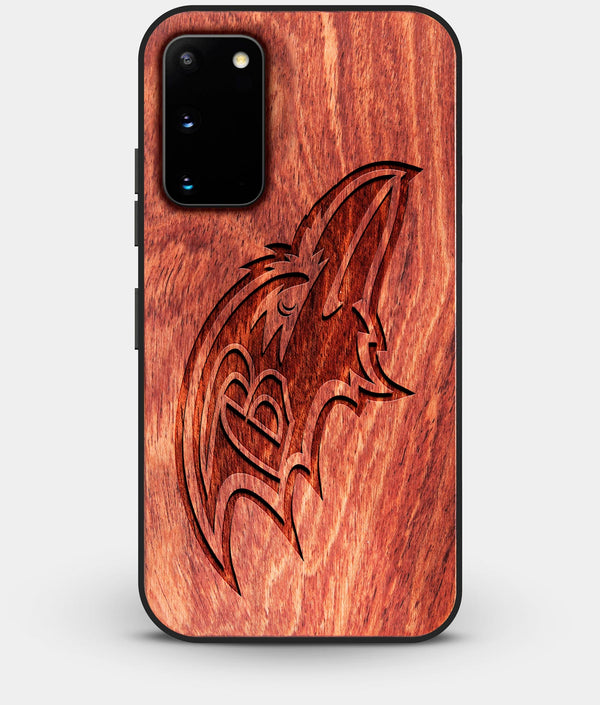 Best Custom Engraved Wood Baltimore Ravens Galaxy S20 Case - Engraved In Nature