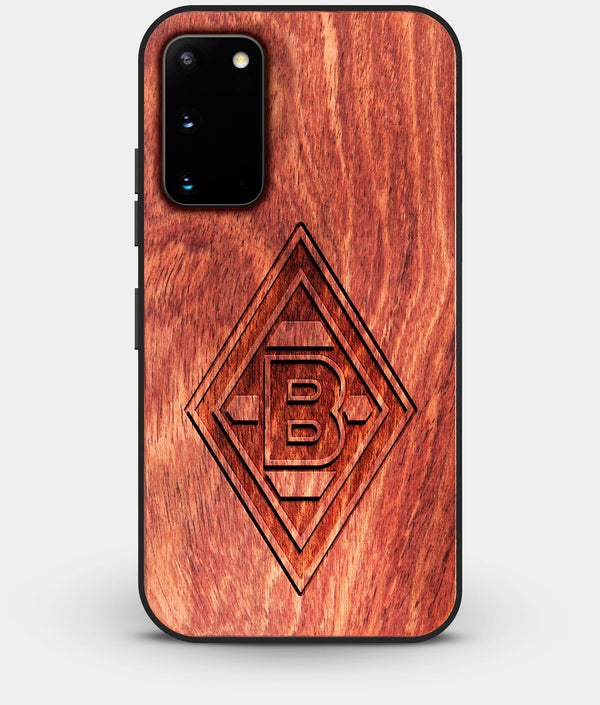 Best Custom Engraved Wood Borussia Monchengladbach Galaxy S20 Case - Engraved In Nature