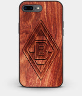 Best Custom Engraved Wood Borussia Monchengladbach iPhone 7 Plus Case - Engraved In Nature