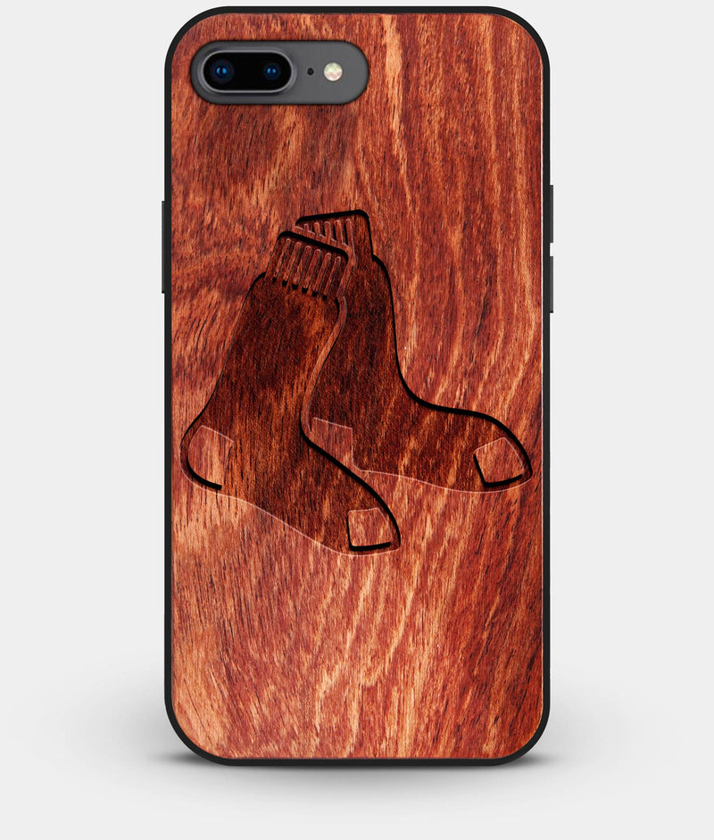 Best Custom Engraved Wood Boston Red Sox iPhone 7 Plus Case - Engraved In Nature