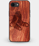 Best Custom Engraved Wood Boston Red Sox iPhone 8 Case - Engraved In Nature