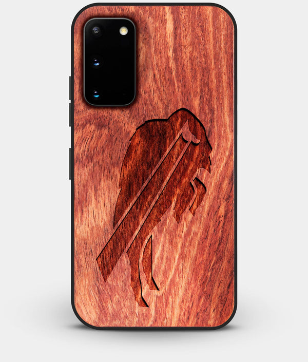 Best Custom Engraved Wood Buffalo Bills Galaxy S20 Case - Engraved In Nature