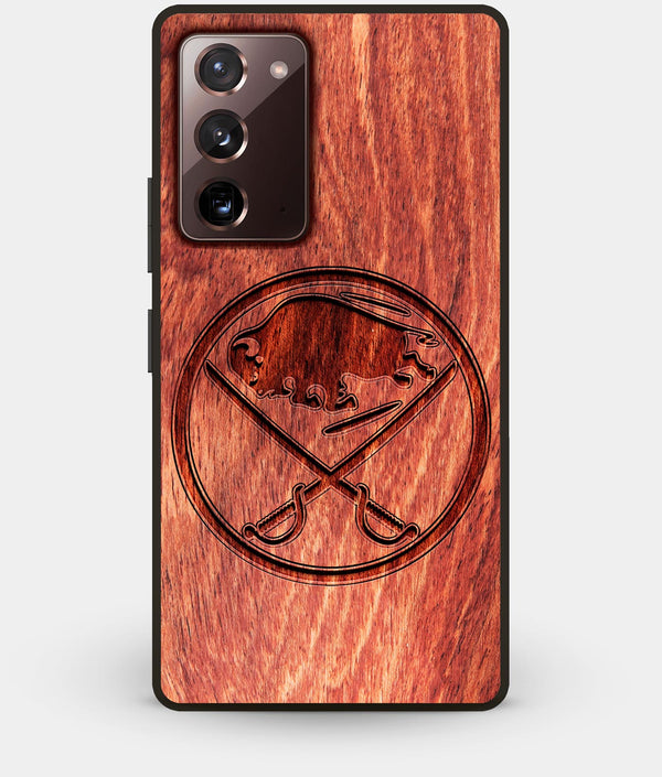 Best Custom Engraved Wood Buffalo Sabres Note 20 Case - Engraved In Nature