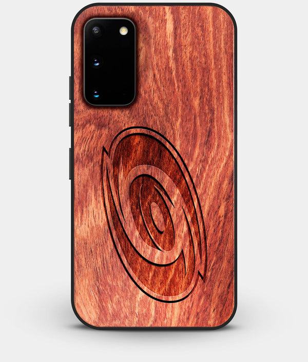 Best Wood Carolina Hurricanes Galaxy S20 FE Case - Custom Engraved Cover - Engraved In Nature