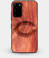 Best Custom Engraved Wood Chicago Bears Galaxy S20 Case - Engraved In Nature