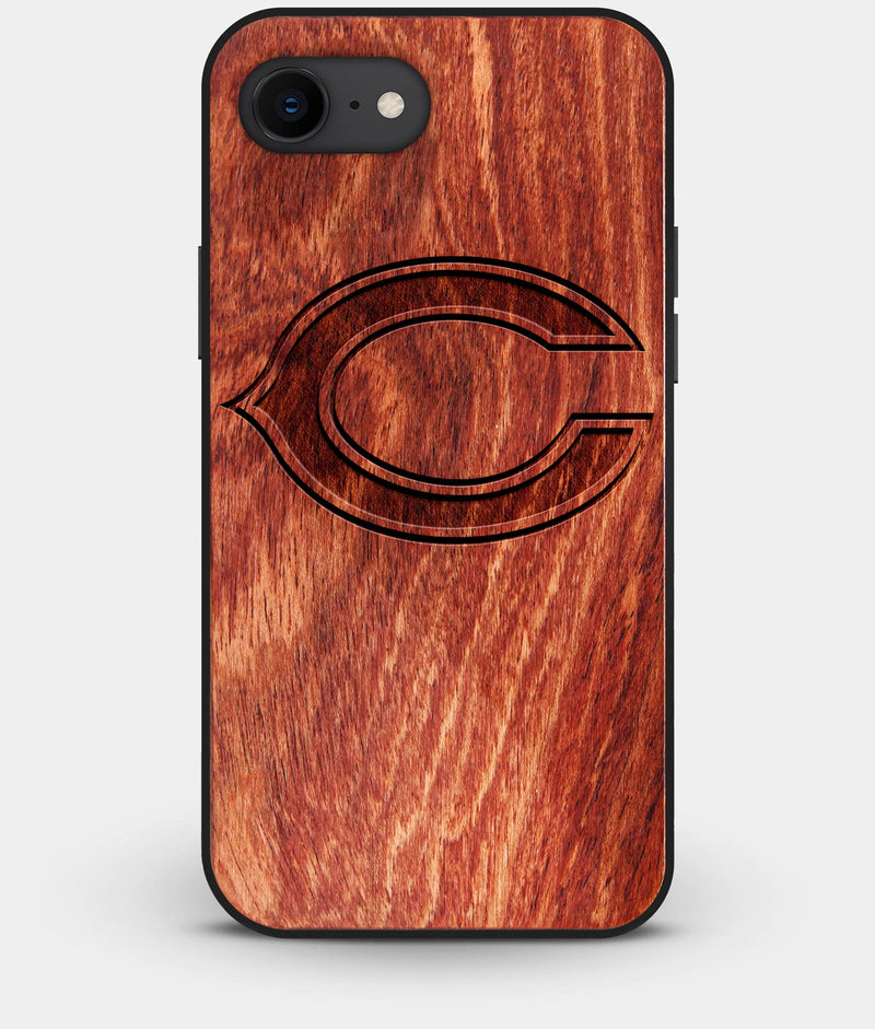 Best Custom Engraved Wood Chicago Bears iPhone 8 Case - Engraved In Nature