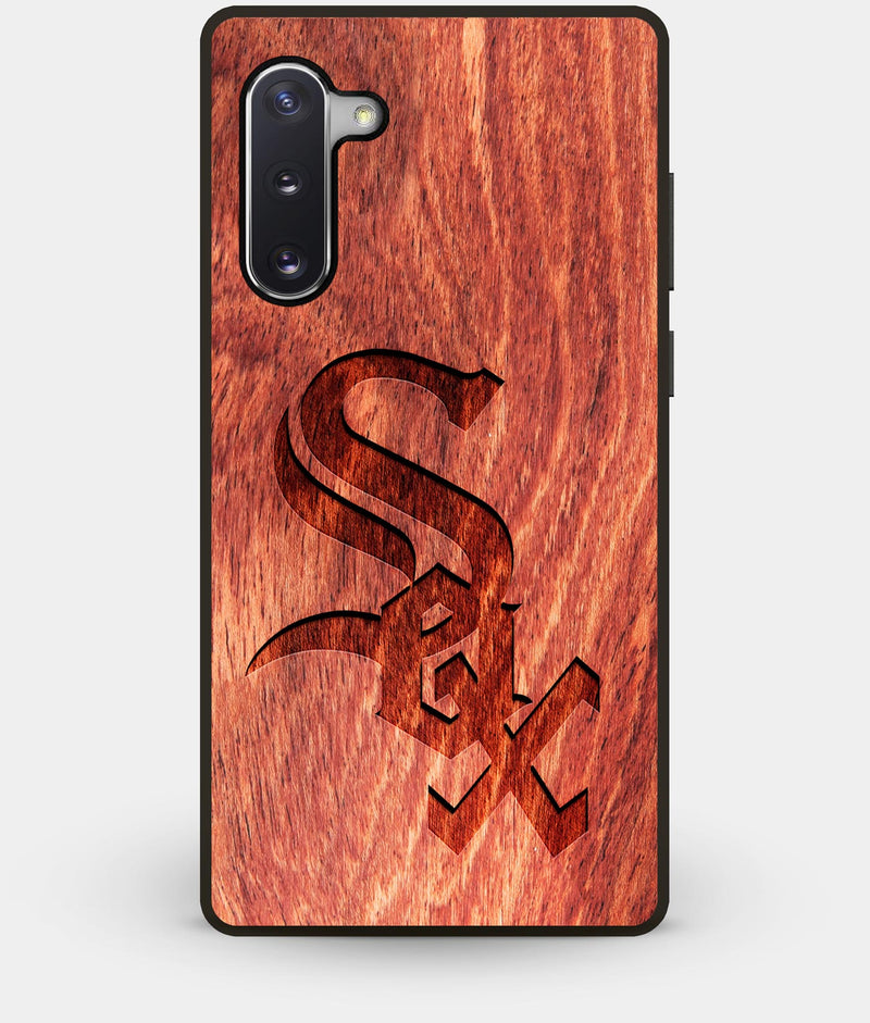 Best Custom Engraved Wood Chicago White Sox Note 10 Case - Engraved In Nature