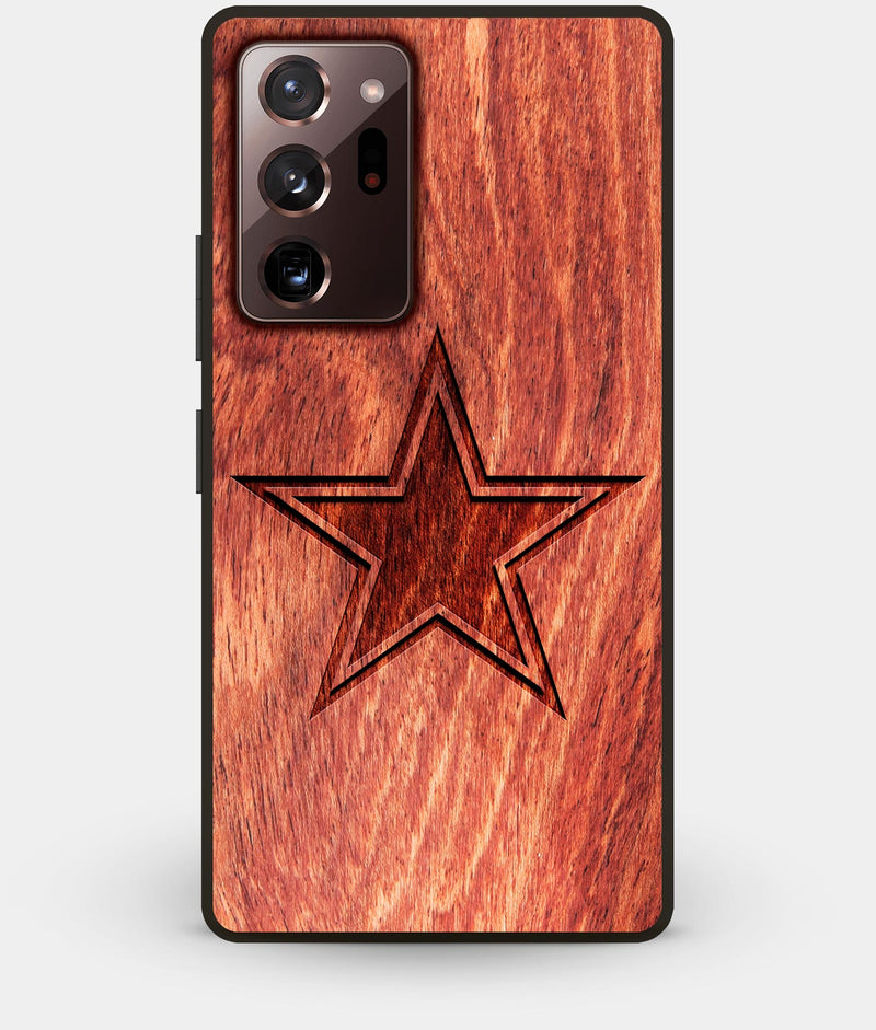 Best Custom Engraved Wood Dallas Cowboys Note 20 Ultra Case - Engraved In Nature