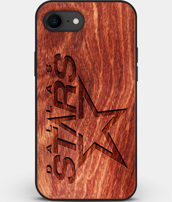 Best Custom Engraved Wood Dallas Stars iPhone SE Case - Engraved In Nature