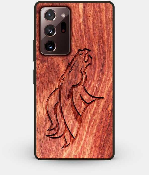 Best Custom Engraved Wood Denver Broncos Note 20 Ultra Case - Engraved In Nature