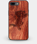 Best Custom Engraved Wood Detroit Lions iPhone 8 Plus Case - Engraved In Nature