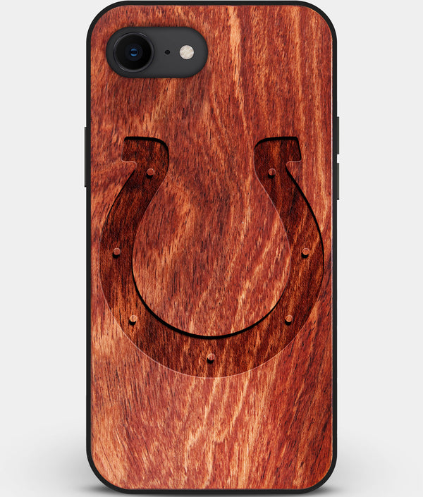 Best Custom Engraved Wood Indianapolis Colts iPhone SE Case - Engraved In Nature