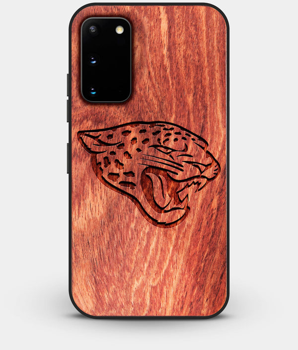 Best Custom Engraved Wood Jacksonville Jaguars Galaxy S20 Case - Engraved In Nature