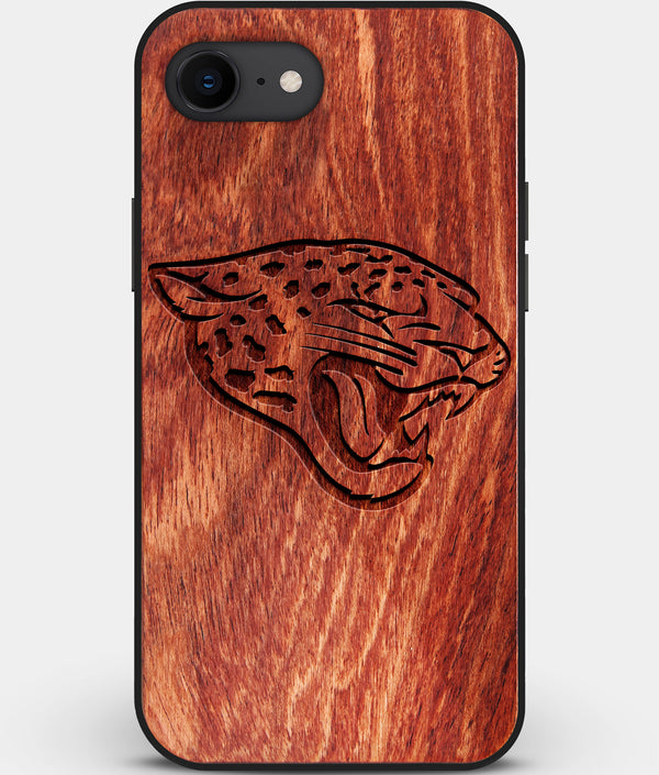 Best Custom Engraved Wood Jacksonville Jaguars iPhone SE Case - Engraved In Nature