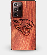 Best Custom Engraved Wood Jacksonville Jaguars Note 20 Ultra Case - Engraved In Nature