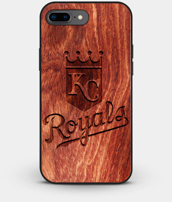 Best Custom Engraved Wood Kansas City Royals iPhone 7 Plus Case - Engraved In Nature