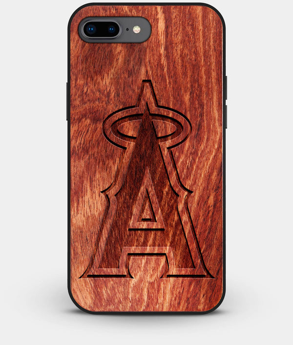 Best Custom Engraved Wood Los Angeles Angels iPhone 7 Plus Case - Engraved In Nature