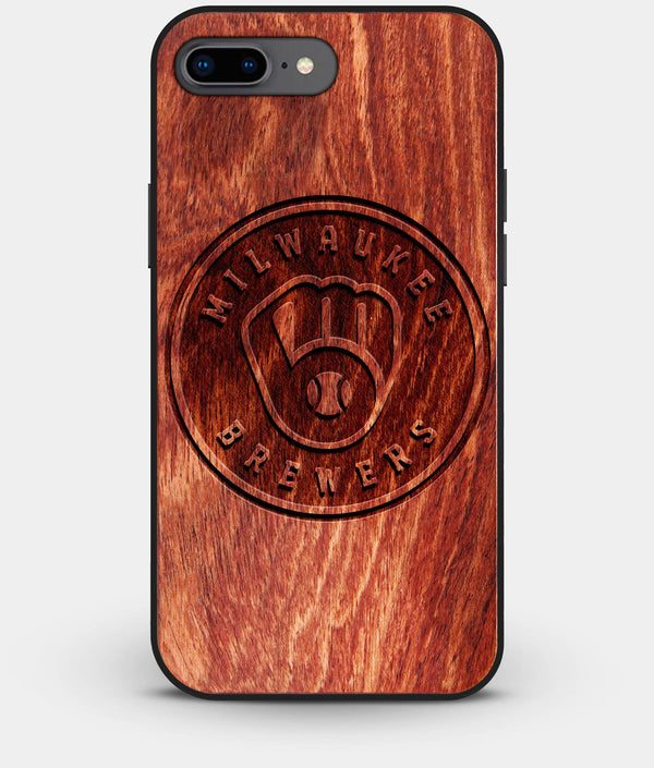 Best Custom Engraved Wood Milwaukee Brewers iPhone 7 Plus Case - Engraved In Nature