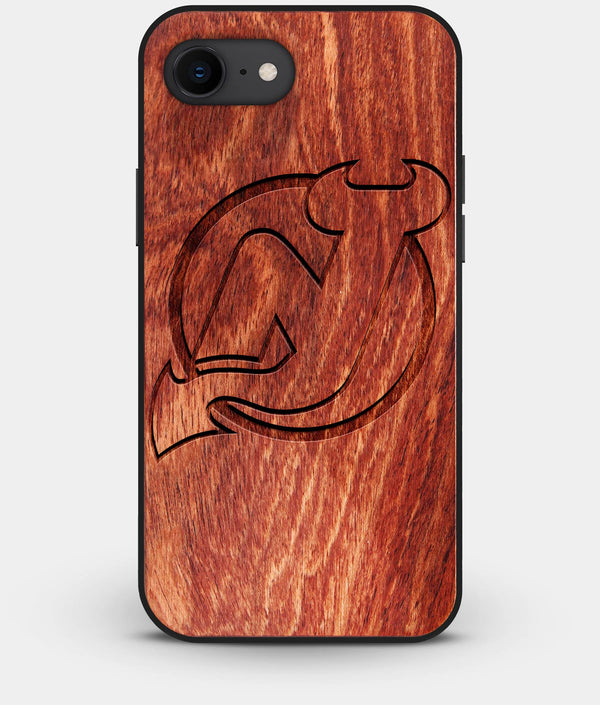 Best Custom Engraved Wood New Jersey Devils iPhone 7 Case - Engraved In Nature