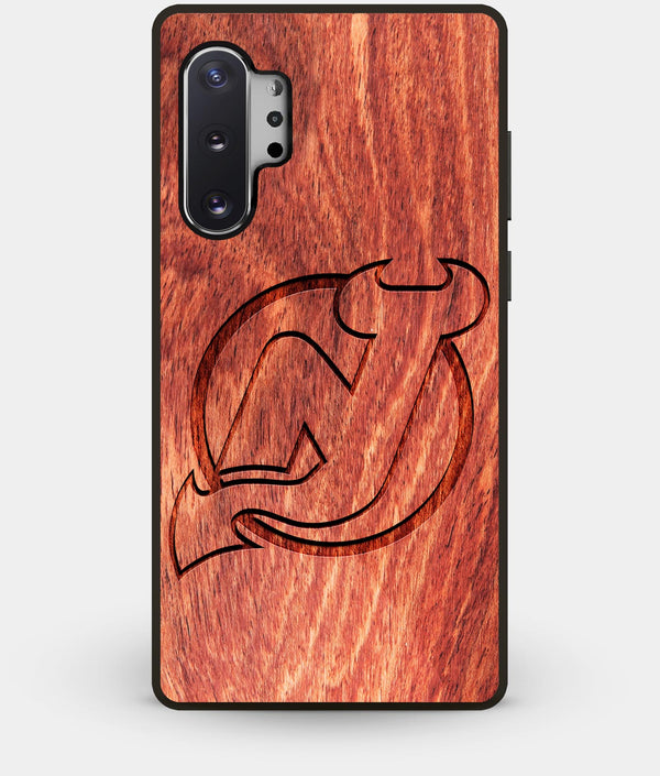 Best Custom Engraved Wood New Jersey Devils Note 10 Plus Case - Engraved In Nature