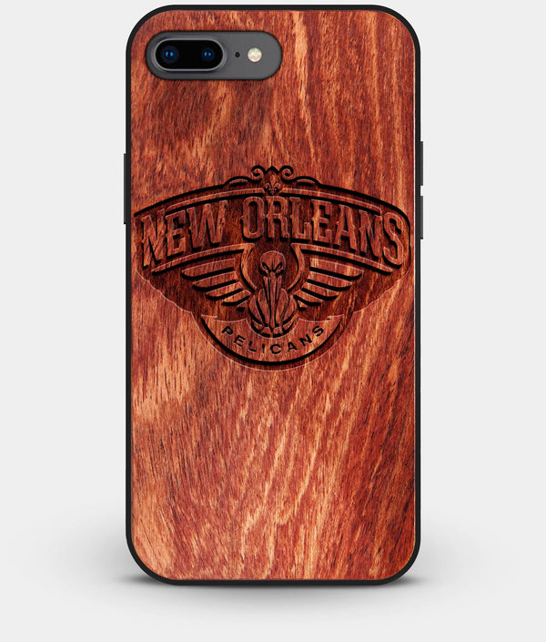 Best Custom Engraved Wood New Orleans Pelicans iPhone 7 Plus Case - Engraved In Nature