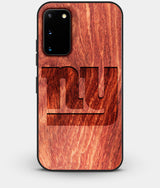 Best Custom Engraved Wood New York Giants Galaxy S20 Case - Engraved In Nature