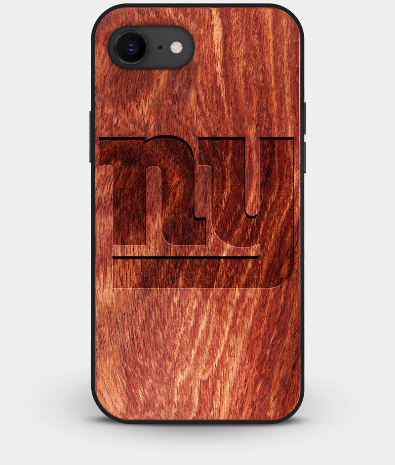 Best Custom Engraved Wood New York Giants iPhone 8 Case - Engraved In Nature