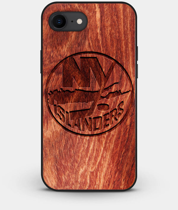 Best Custom Engraved Wood New York Islanders iPhone 7 Case - Engraved In Nature