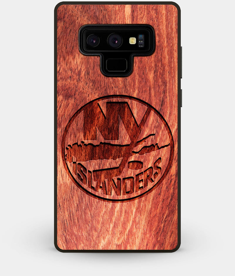 Best Custom Engraved Wood New York Islanders Note 9 Case - Engraved In Nature