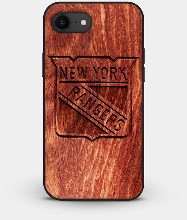 Best Custom Engraved Wood New York Rangers iPhone 7 Case - Engraved In Nature