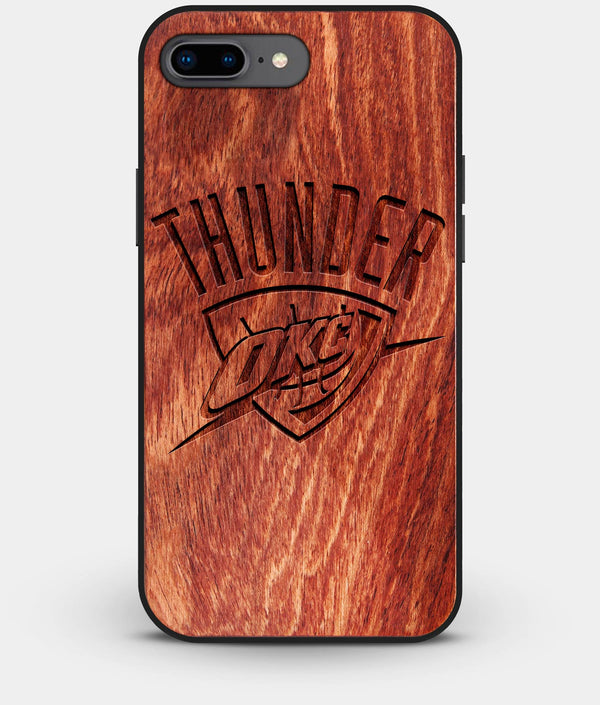 Best Custom Engraved Wood OKC Thunder iPhone 7 Plus Case - Engraved In Nature