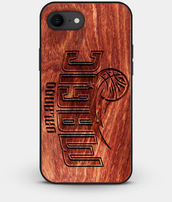 Best Custom Engraved Wood Orlando Magic iPhone 8 Case - Engraved In Nature