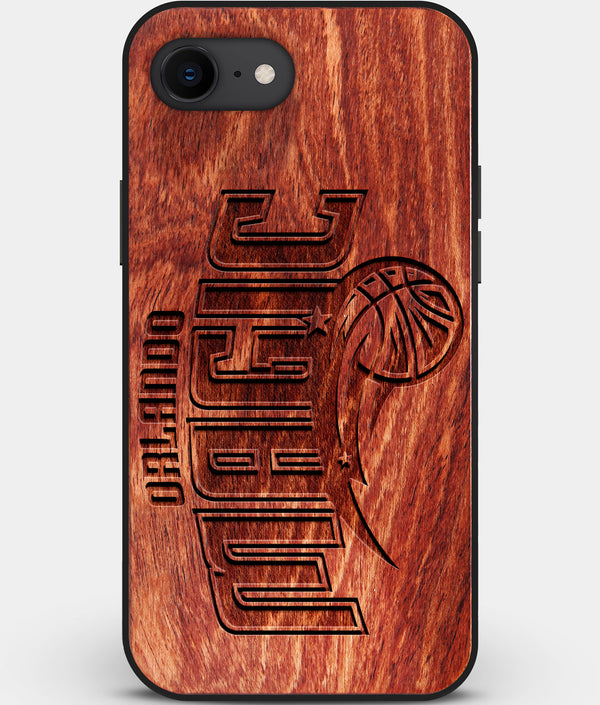 Best Custom Engraved Wood Orlando Magic iPhone SE Case - Engraved In Nature